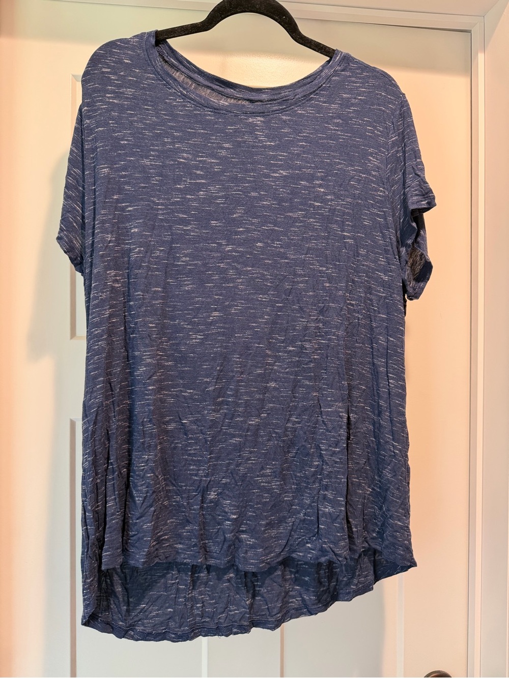 Blue Women's Lightweight Oversized Top
